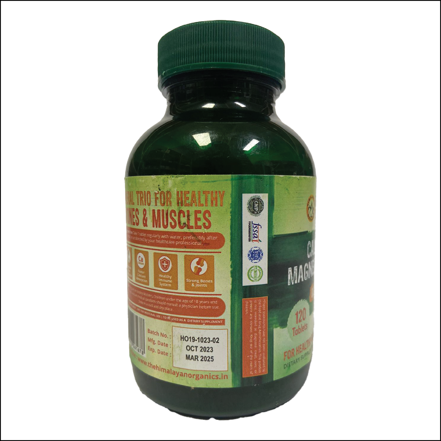 Himalayan Orgaincs Calicum + Magnesium + Zinc