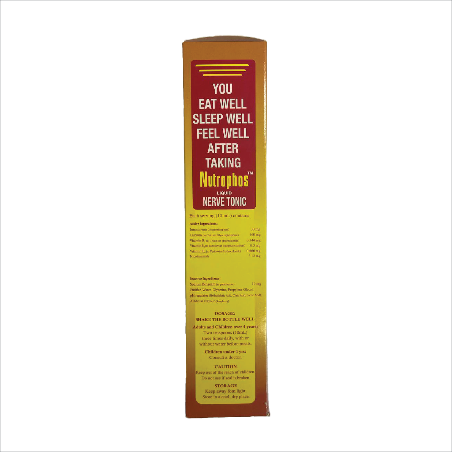 Nutrophus Liquid Nerve Tonic with Vitamin B 500ml
