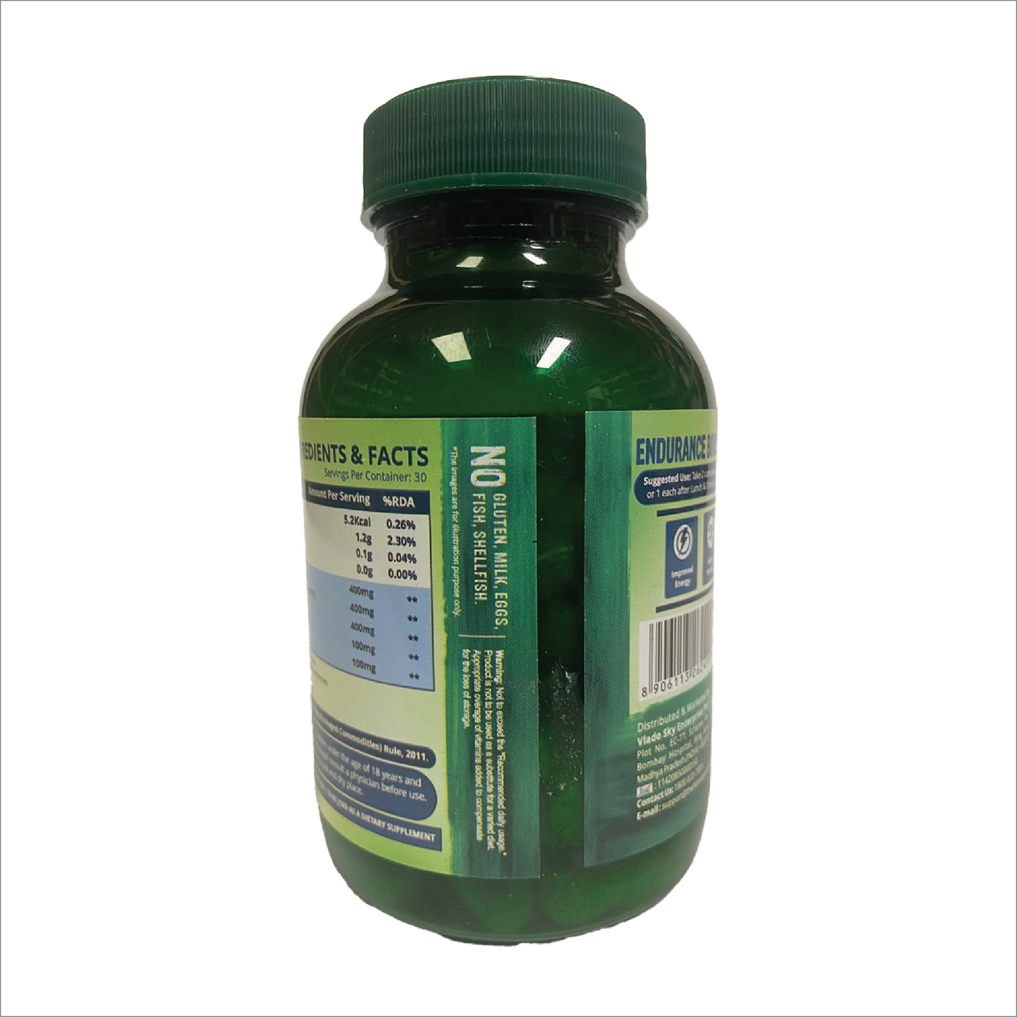 Himalayan Organics Nitric Oxide Supplement 1400mg