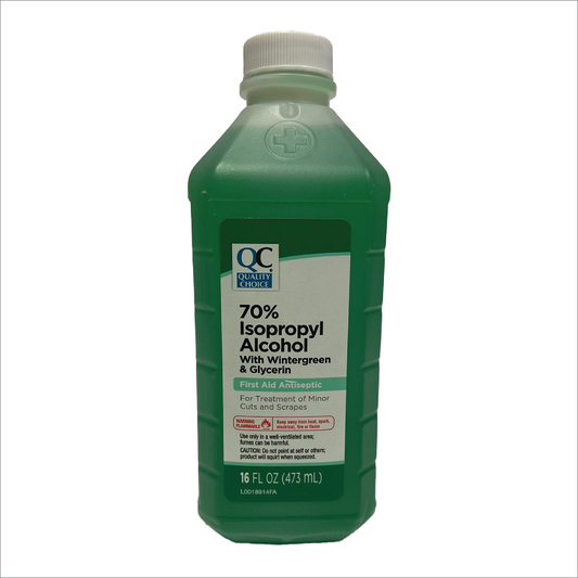 QC 70% Isopropyl Alchohol with Wintergreen & Glycerin