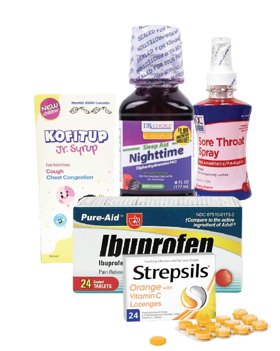 Flu, Cough & Painkillers