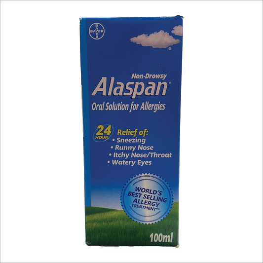 Alaspan Non Drowsy Oral Solution for Allergies