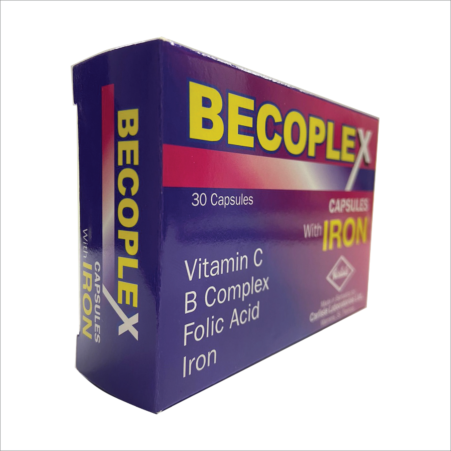 BeCoplex Capsules with Iron 30caps