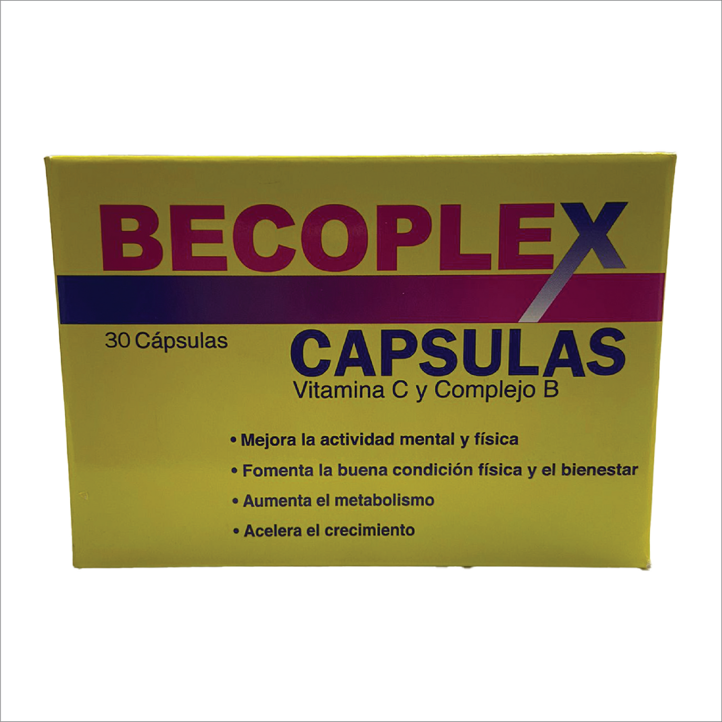 BeCoplex Capsules Vitamin C & B Complex 30caps
