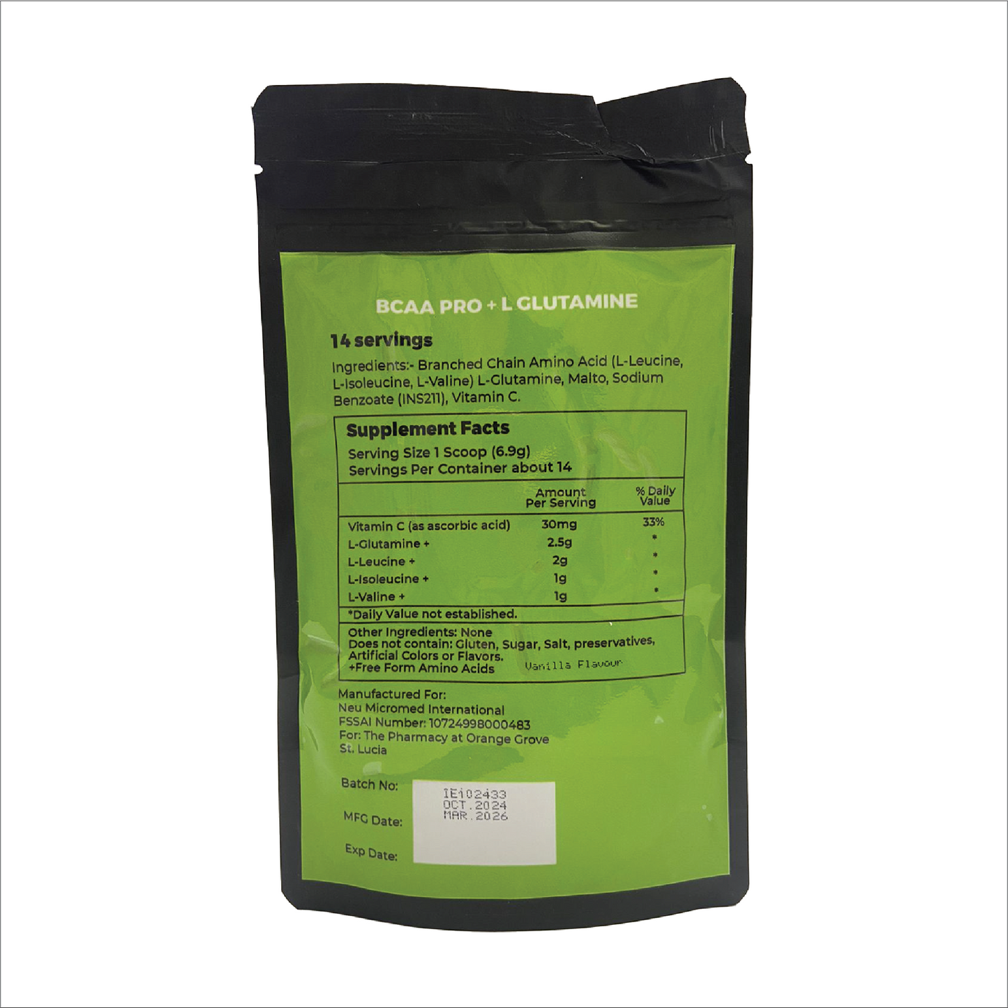 Nutriboost BCAA Pro + L-Glutamine