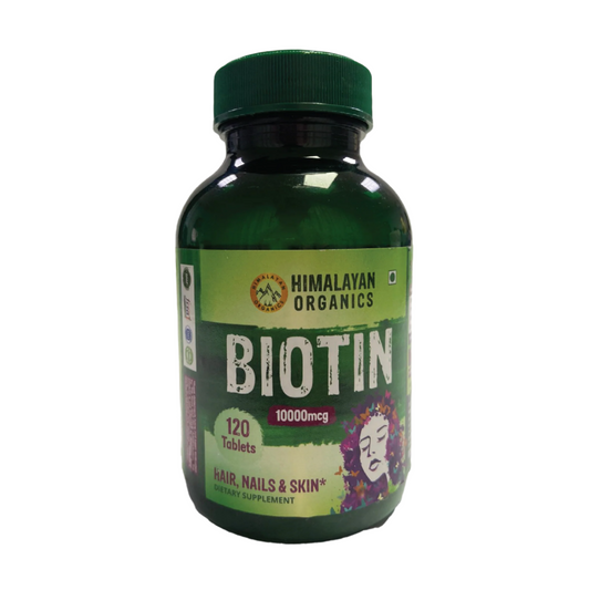 Himalayan Organics Biotin 120ct