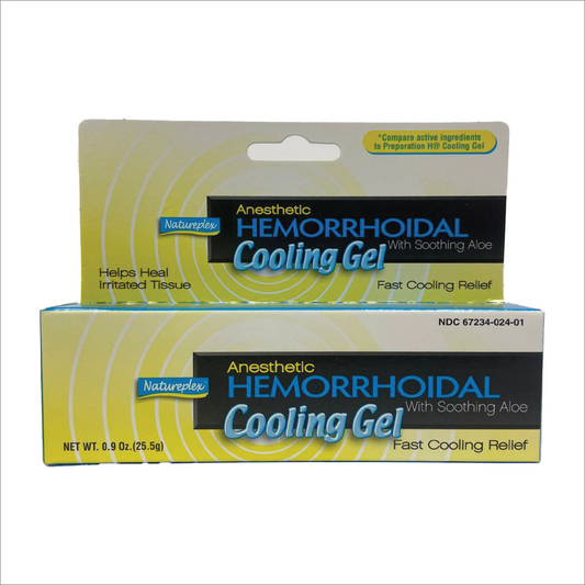 Anesthetic Hemorrhoidal Cooling Gel with Soothing Aloe