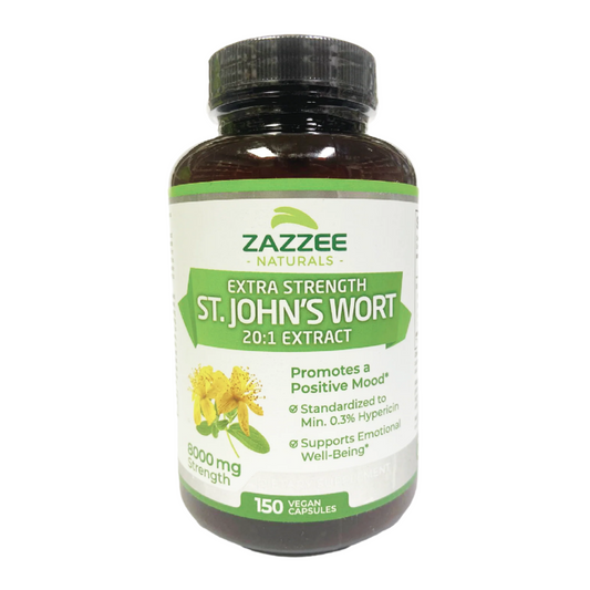 Zazzee St.John's Wort 20.1 Extract Extra Strength