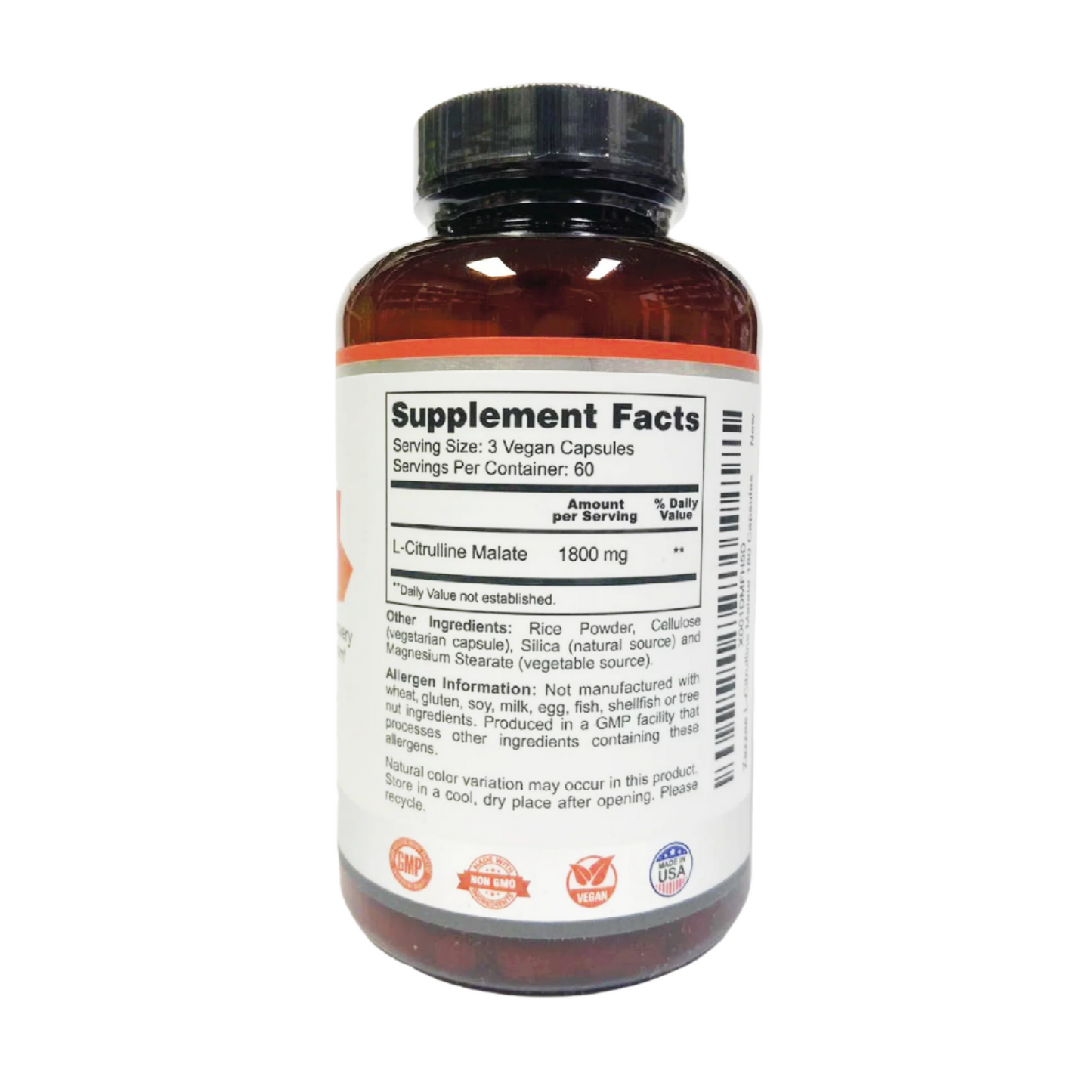 Zazzee L-Citrulline Malate High Strength