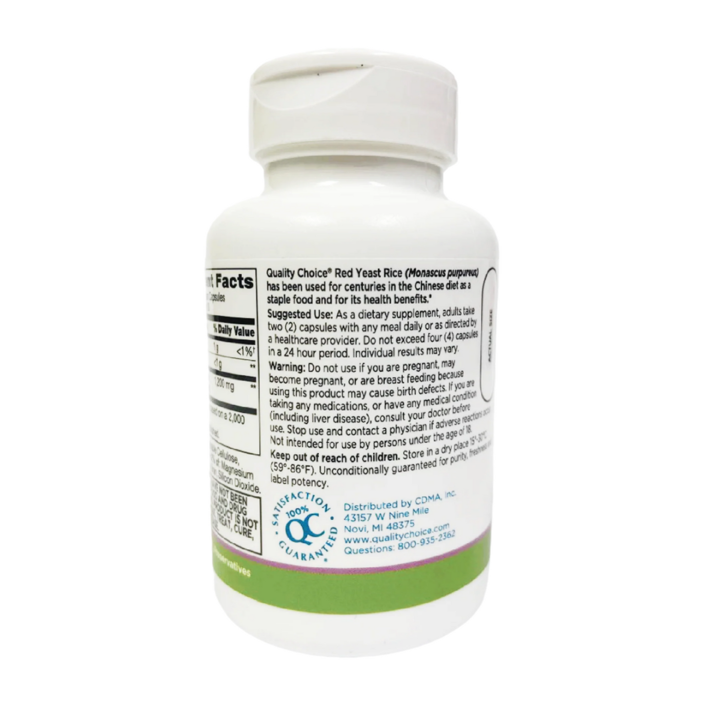 QC Red Yeast Rice 600mg