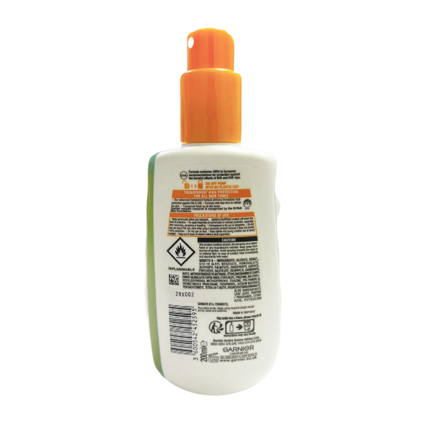 Garnier Invisible Protect Refresh SPF 50