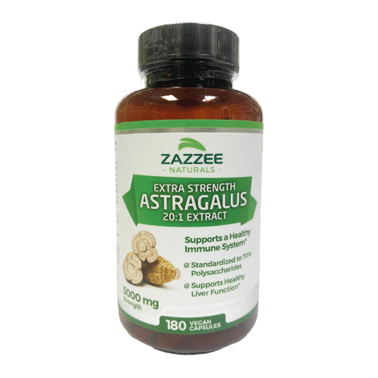 Zazzee Astragalus 20:1 Extract Extra Strength