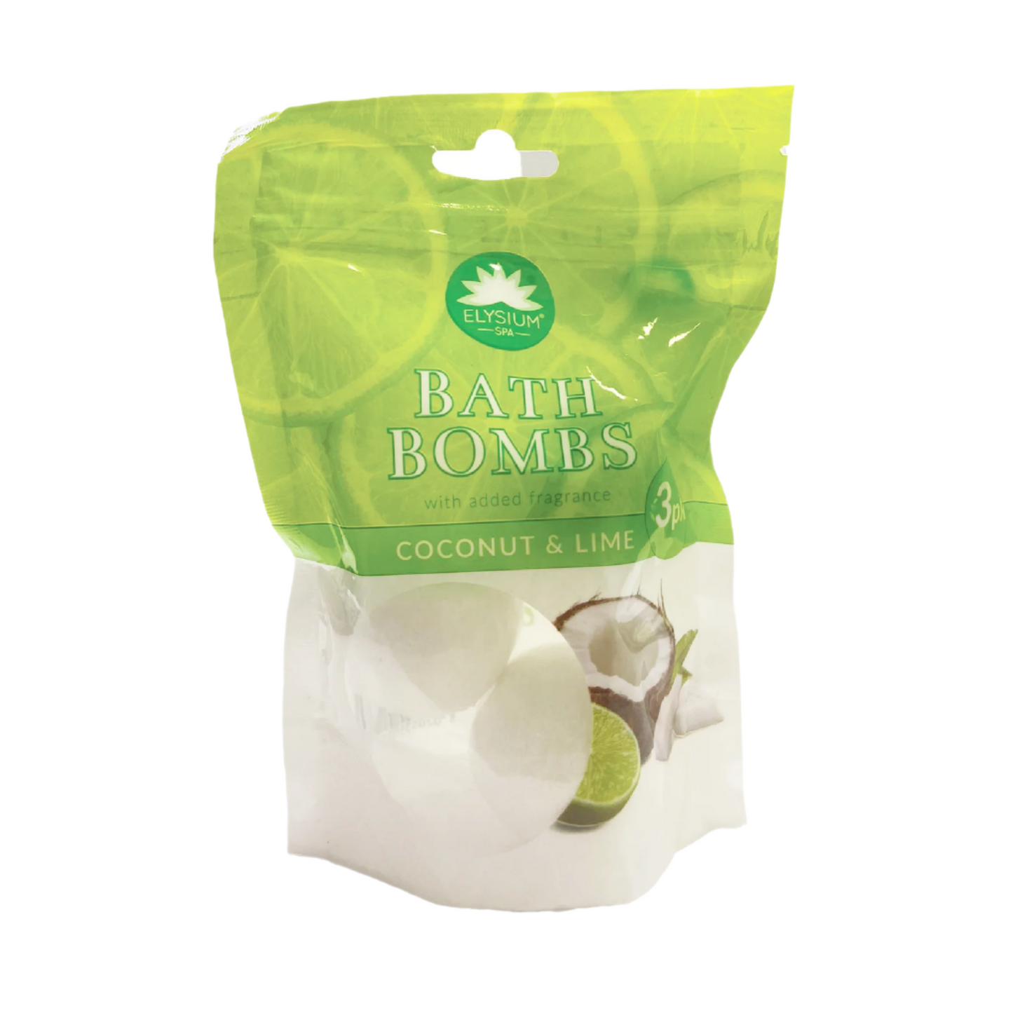 Bath Bombs Coconut & Lime 3pk