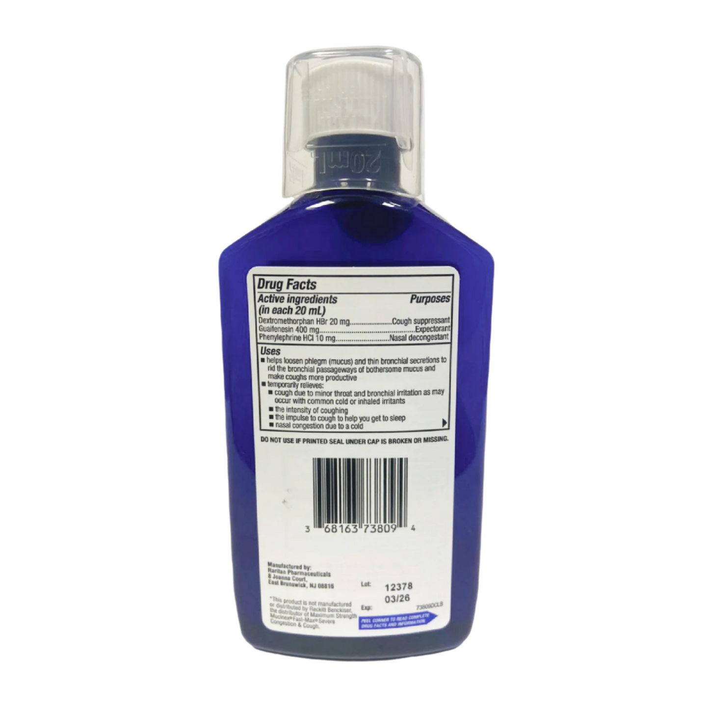 DRx Choice Mucus Relief Severe Congestion & Cough Maximum Strength