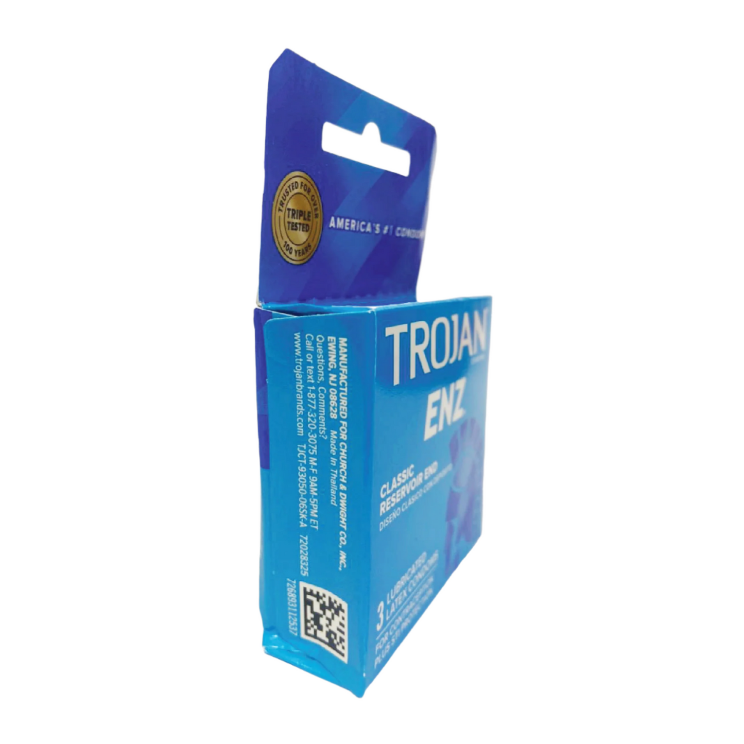 Trojan ENZ Premium Lubricant 3 Condoms