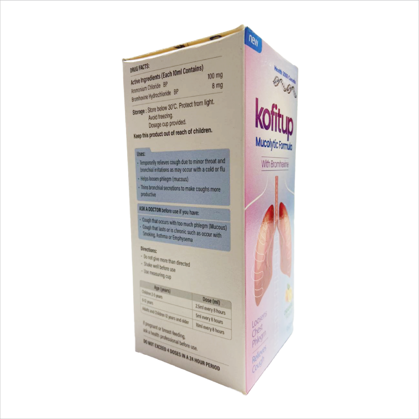 kofitup Mucolytic Formula with Bromhexine