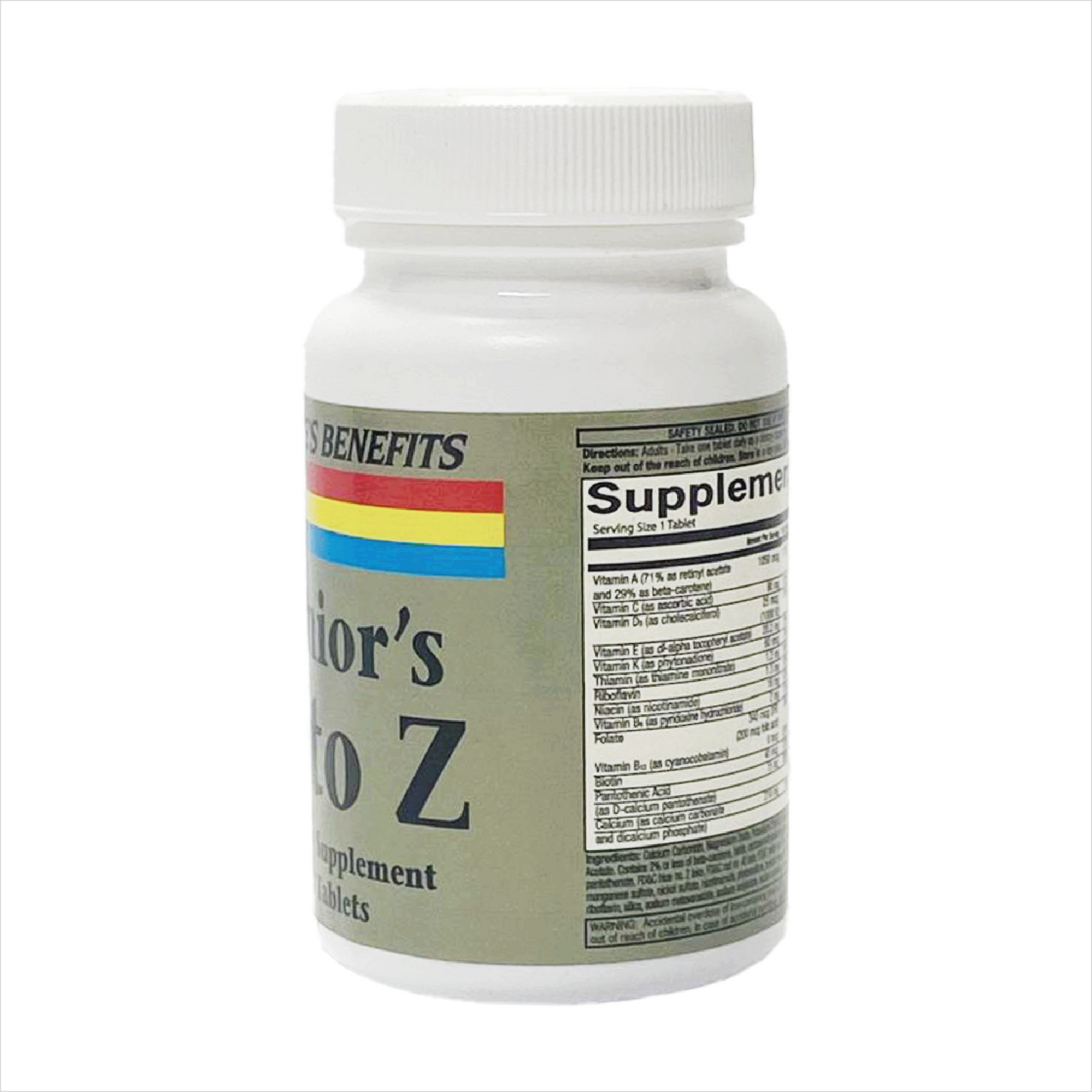 Nature's Benefits Senior's A to Z