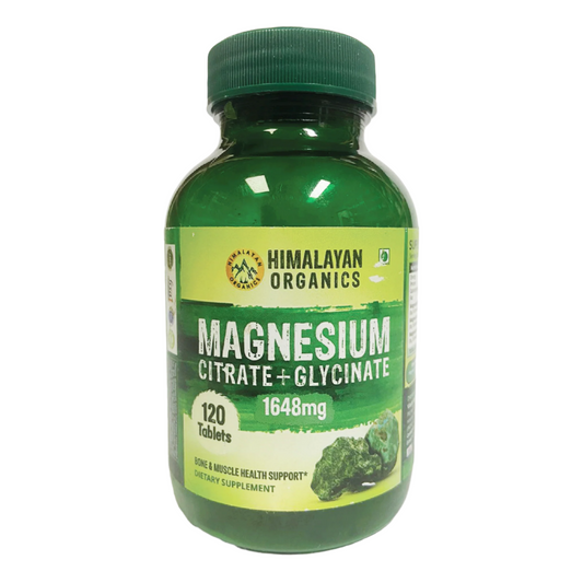 Himalayan Organics Magnesium Citrate + Glycinate