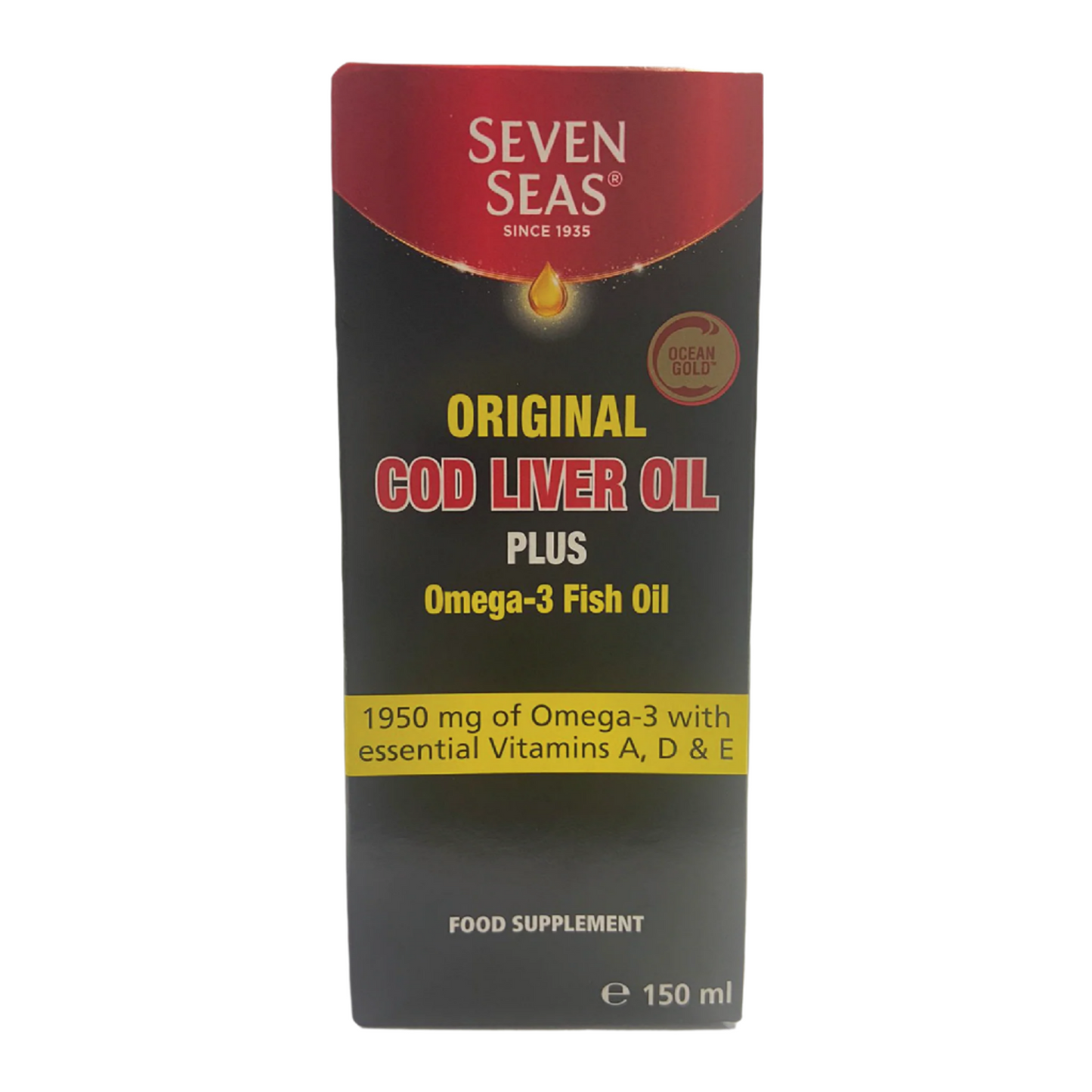 Seven Seas Cod Liver Oil Original Plus 150ml