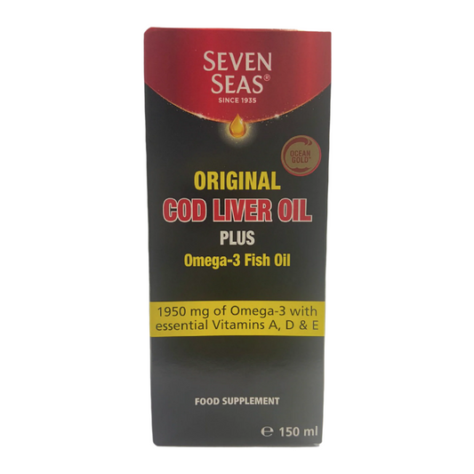 Seven Seas Cod Liver Oil Original Plus 150ml