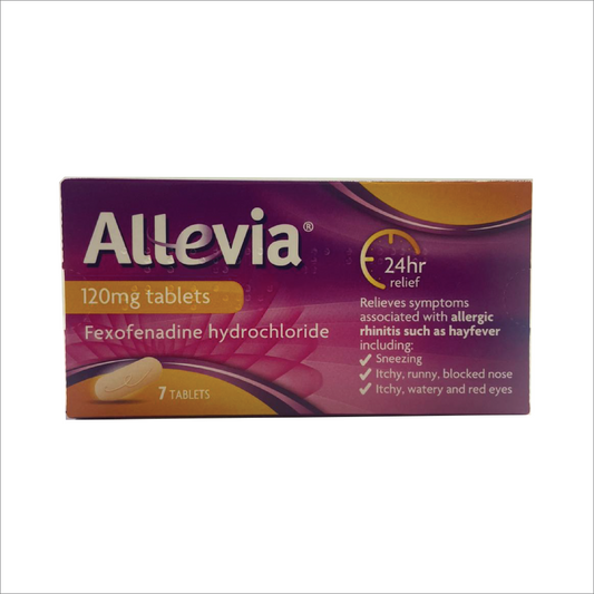 Allevia Fexofenadine Hydrochloride 120mg