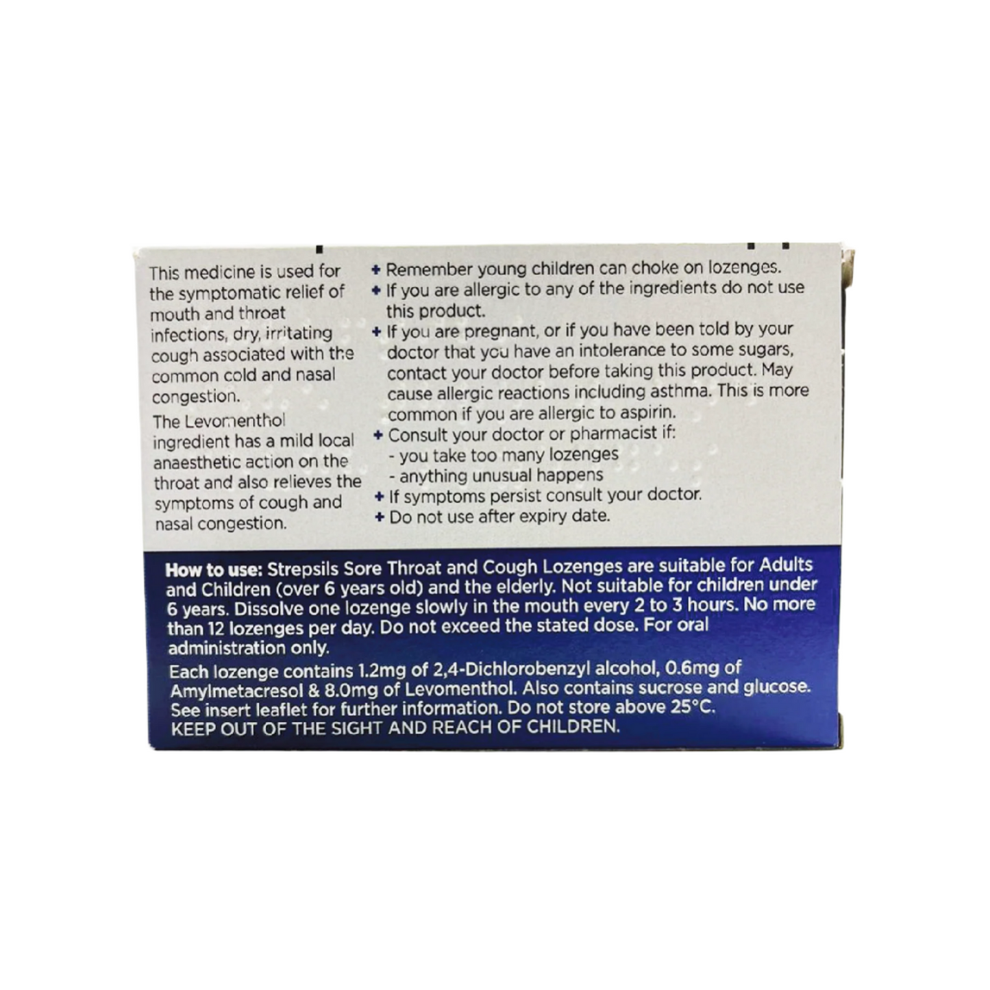 Strepsils Sore Throat & Cough 24ct