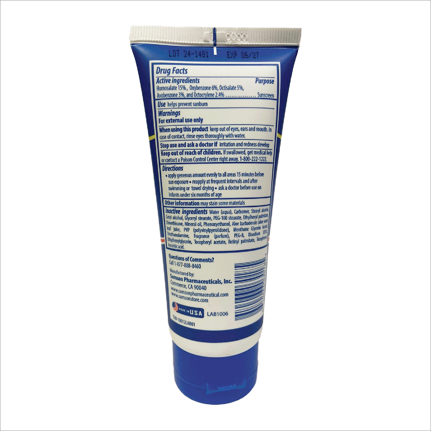LA Bodies Sunscreen Lotion SPF 75+