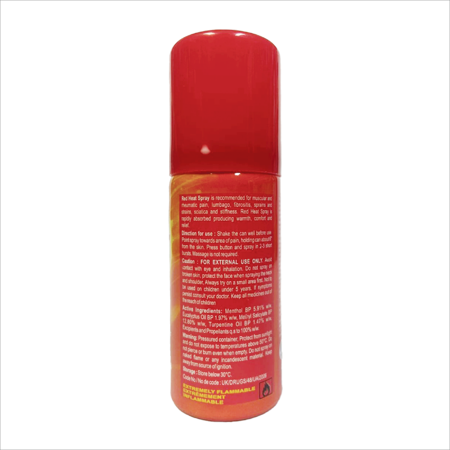 Red Heat Spray Fast Relief