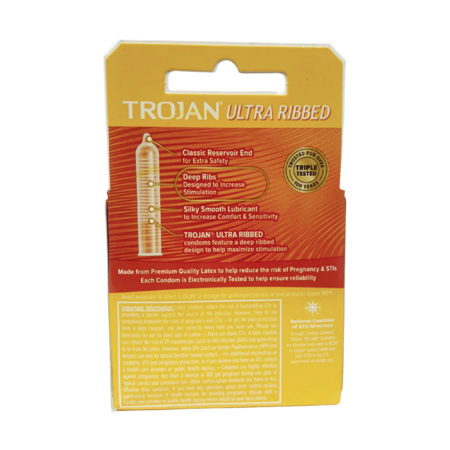 Trojan Ultra Ribbed Condoms