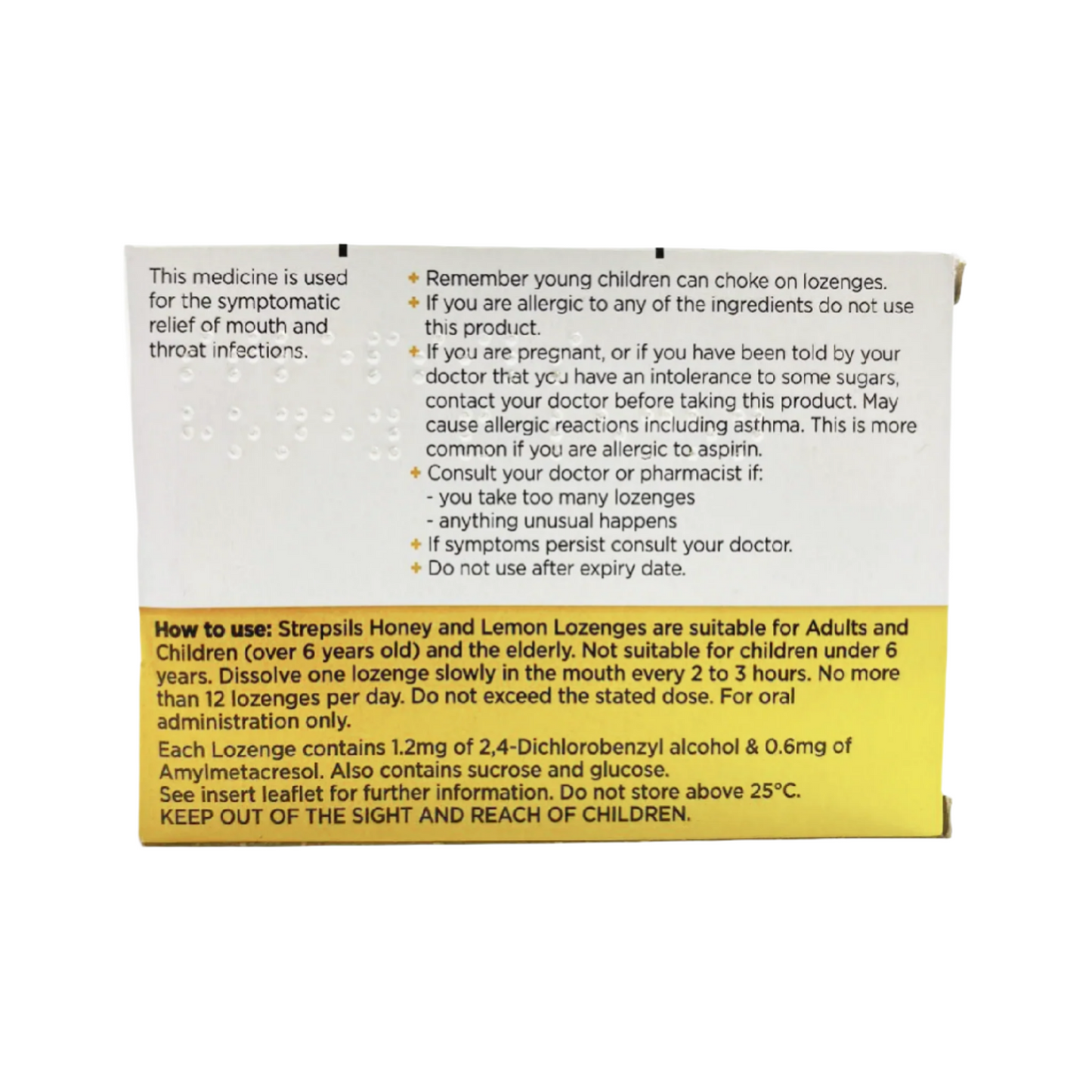 Strepsils Honey & Lemon 16ct