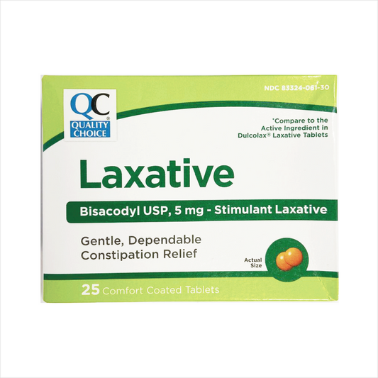 QC Laxative Bisacodyl USP 5mg