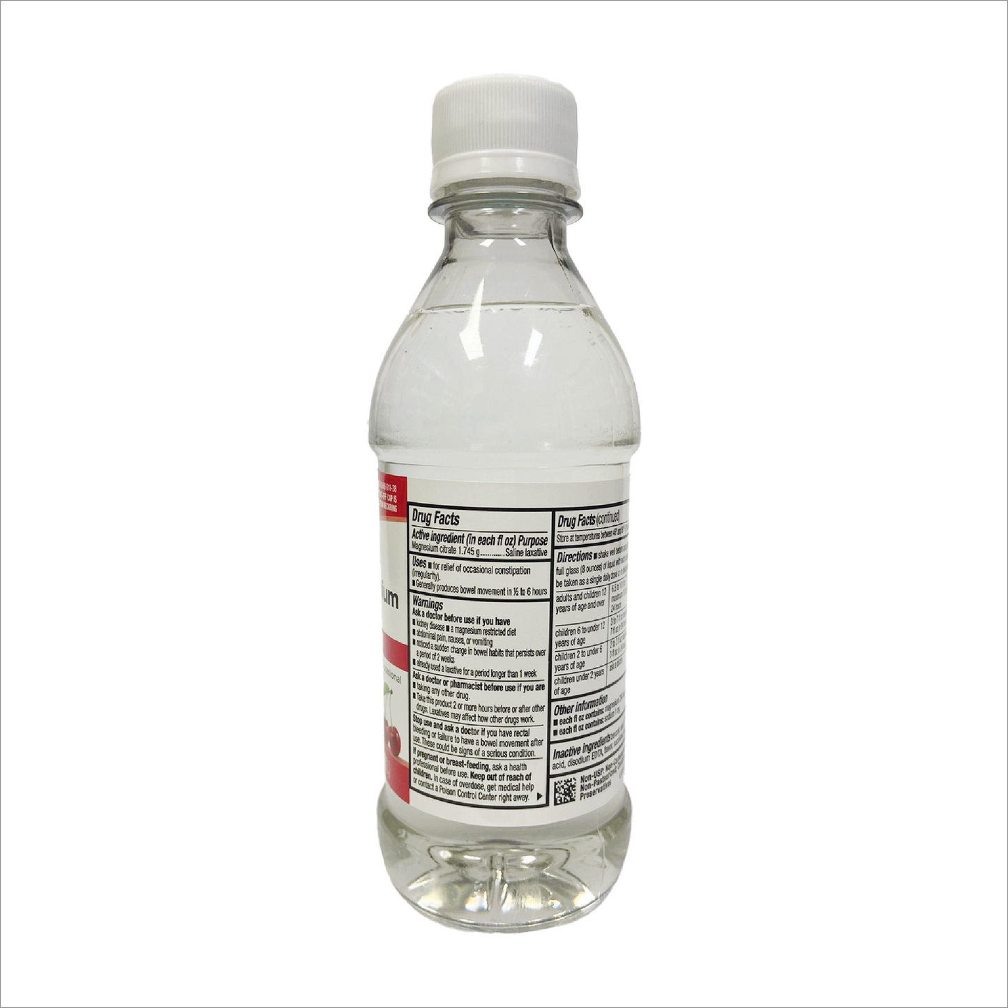 QC Magnesium Citrate Cherry