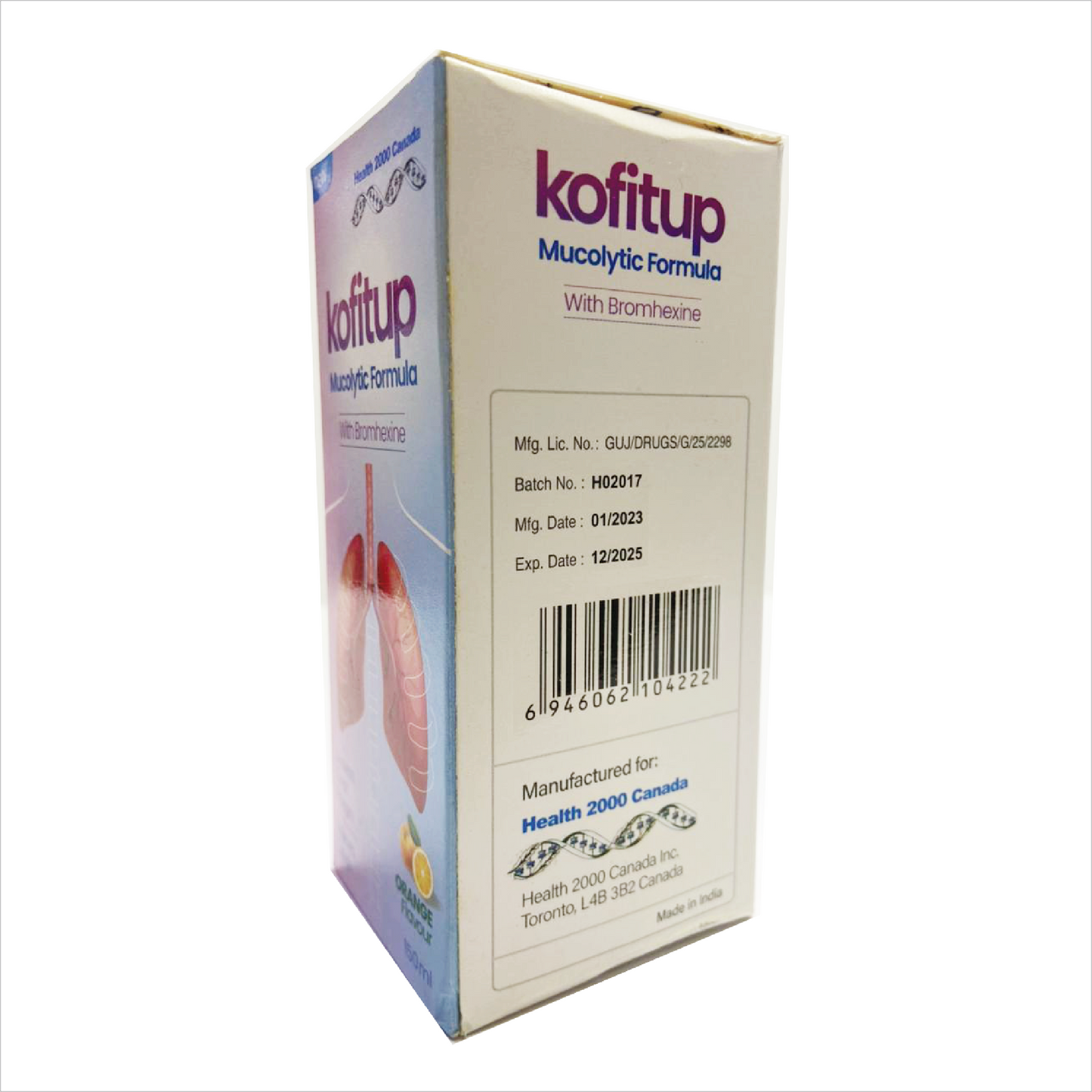 kofitup Mucolytic Formula with Bromhexine