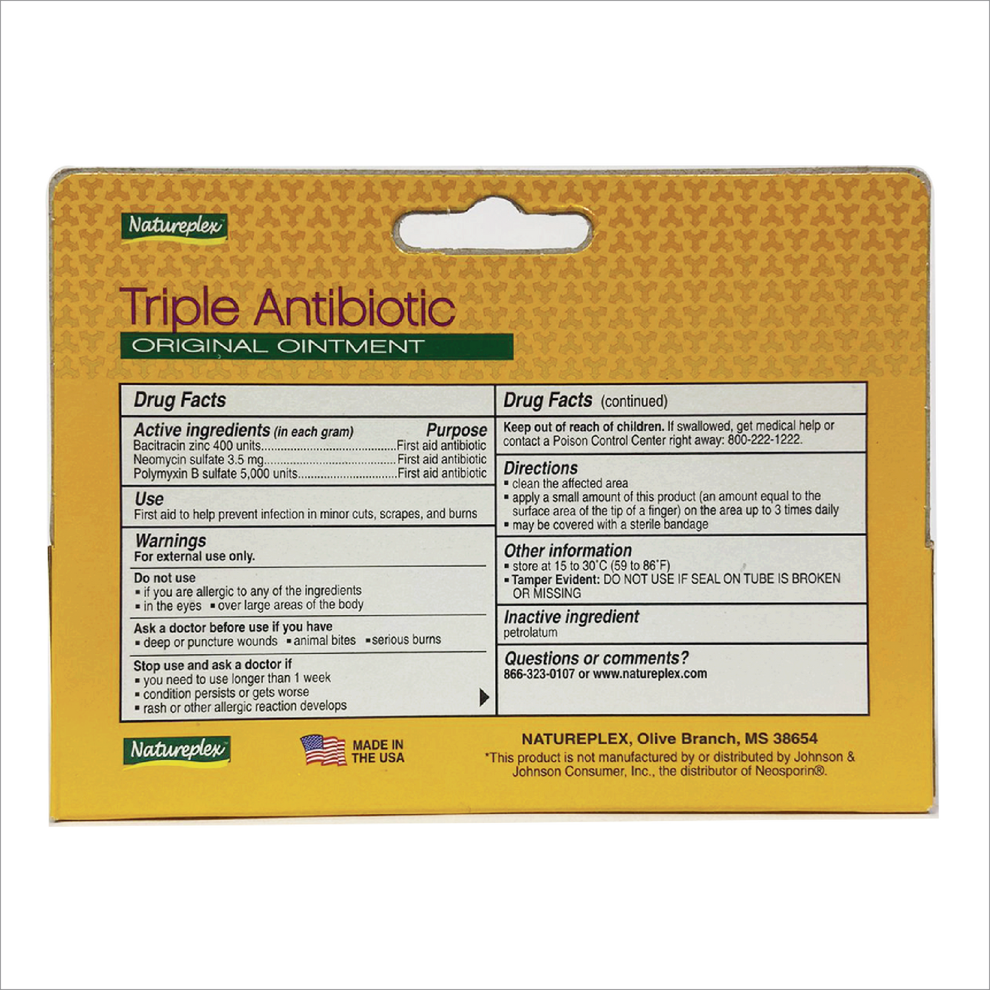 Natureplex Triple Antibiotic Original Ointment