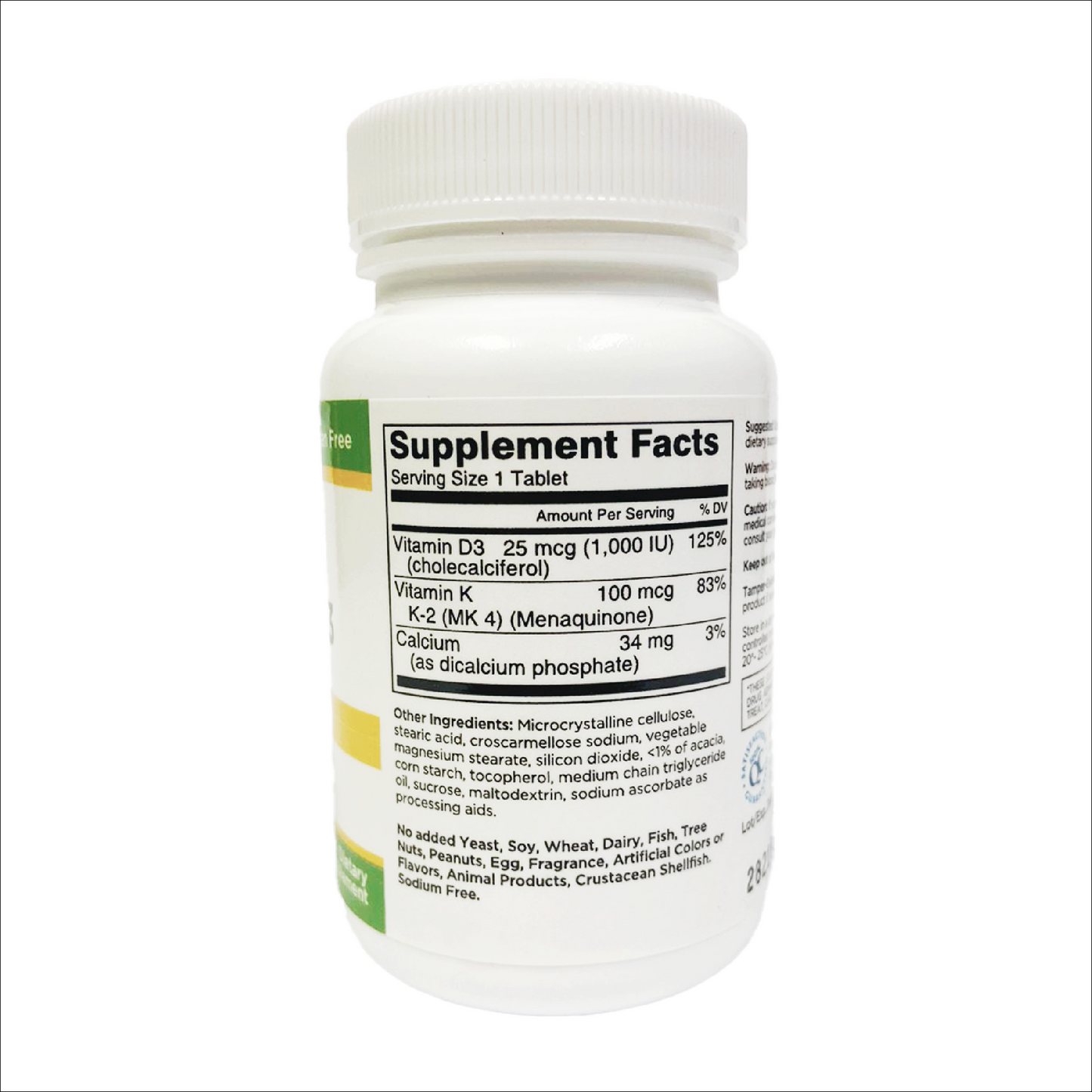 QC Vitamin K2 + D3