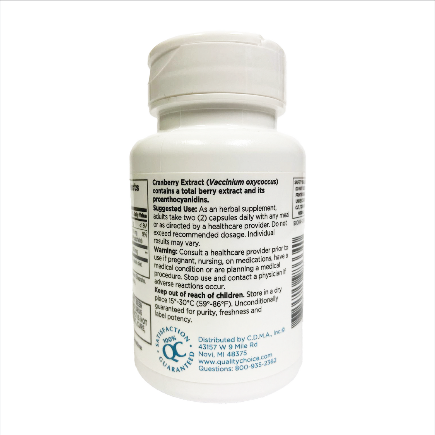 QC Cranberry Extract 60ct