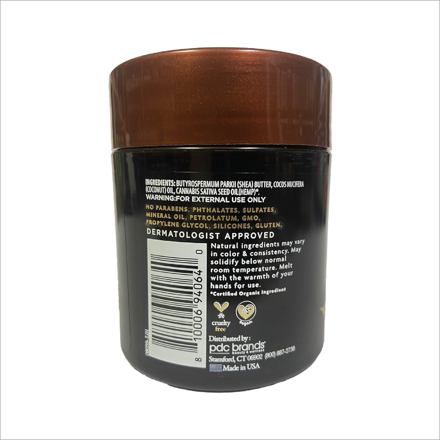 Cantu Hemp Seed Oil Raw Blend
