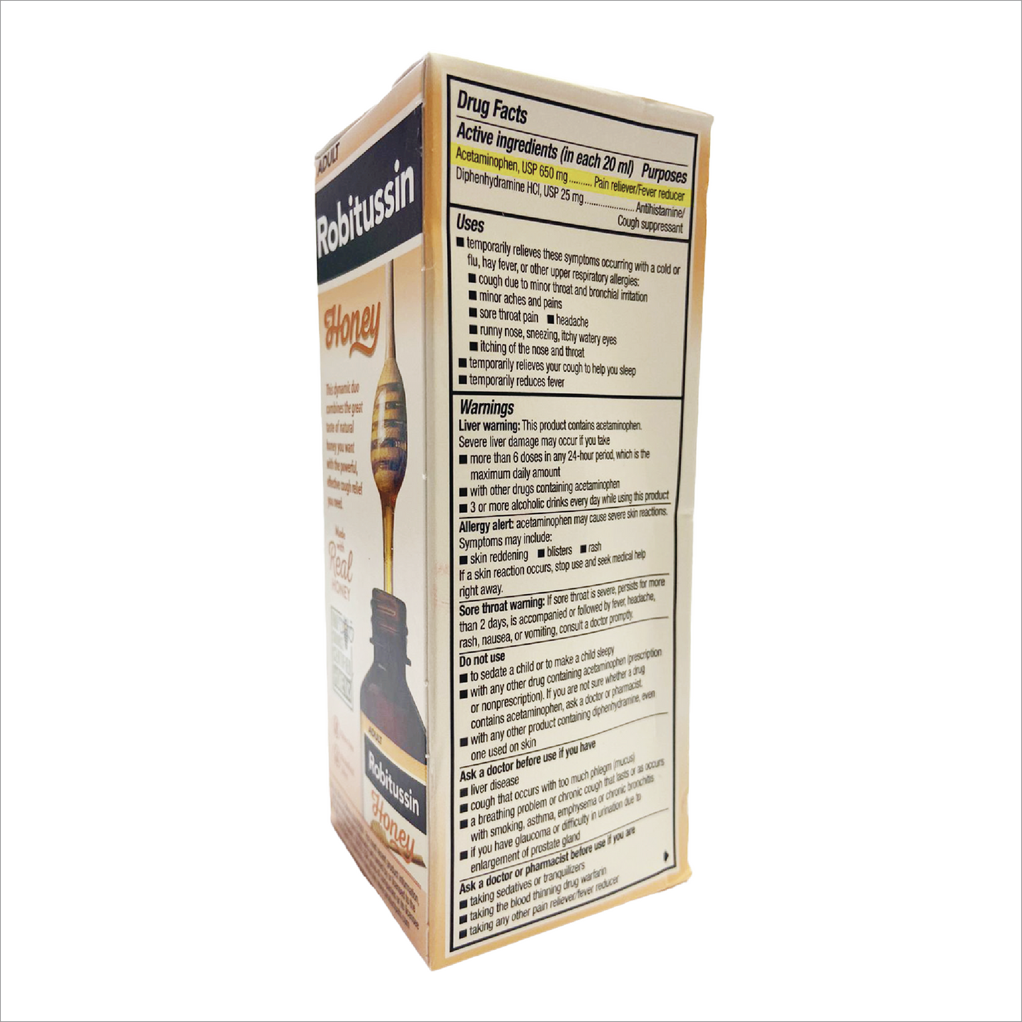 Robitussin Honey CF Nighttime Max