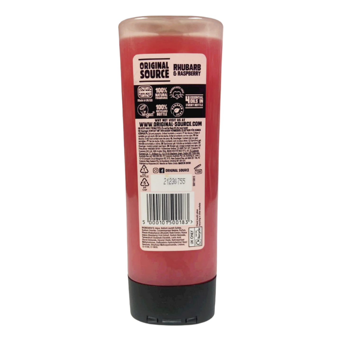 Sweet Rhubarb & Rasberry Original Source