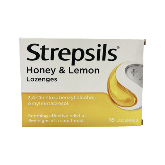 Strepsils Honey & Lemon 16ct