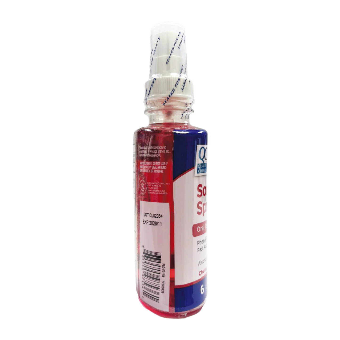 QC Sore Throat Spray