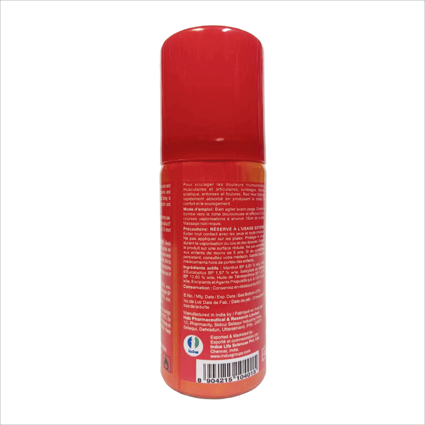 Red Heat Spray Fast Relief