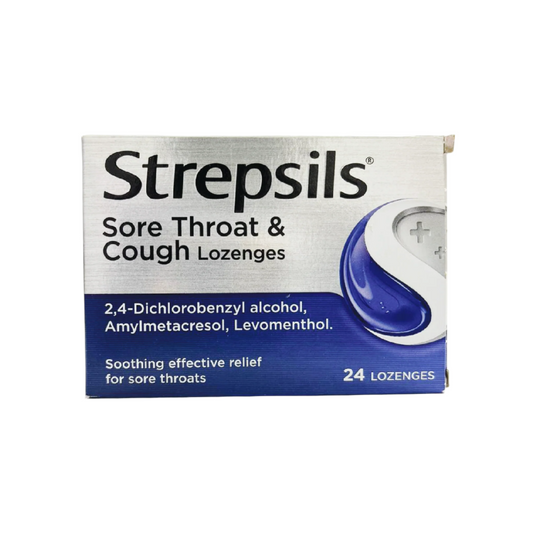 Strepsils Sore Throat & Cough 24ct