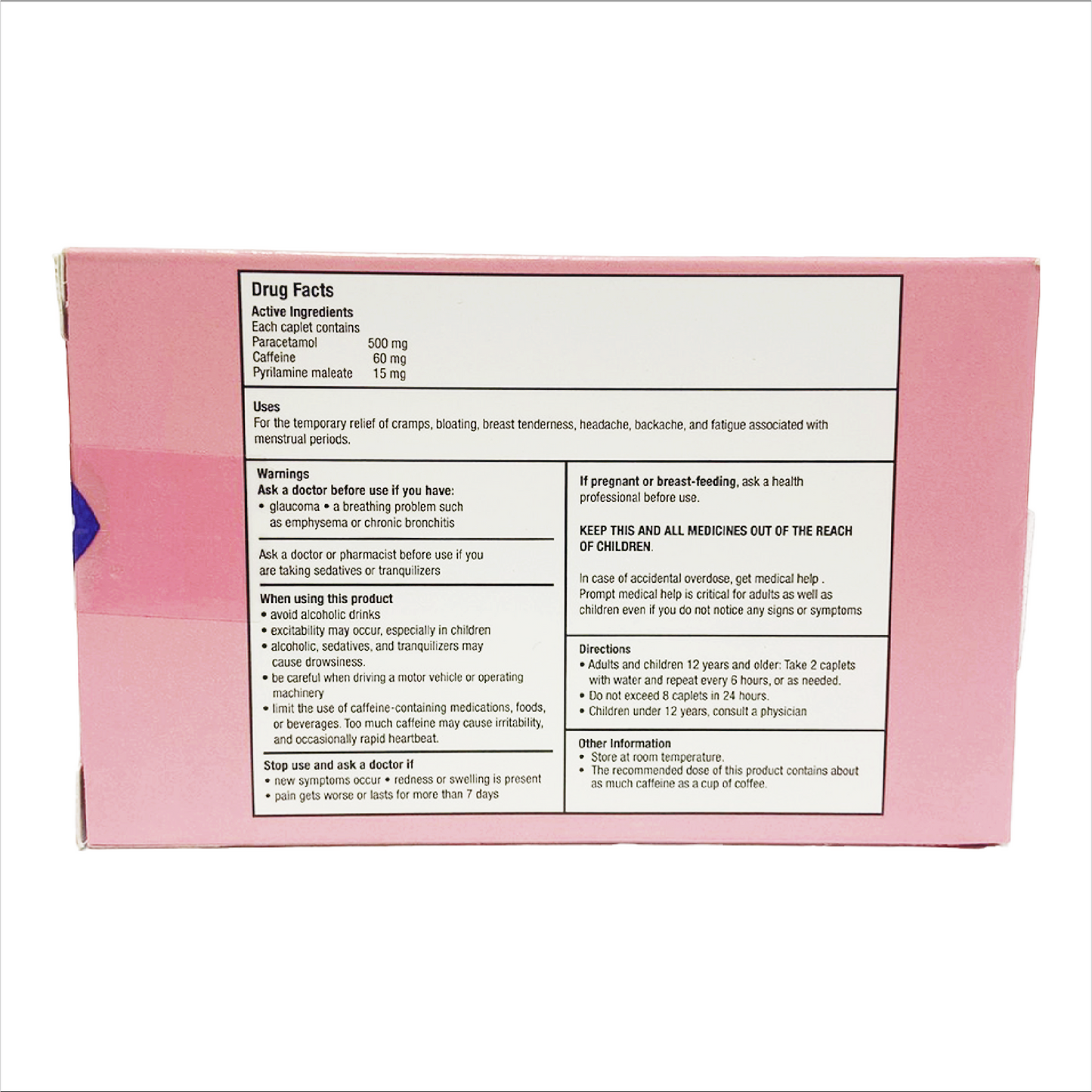 Cetamol Menstrual Caplets