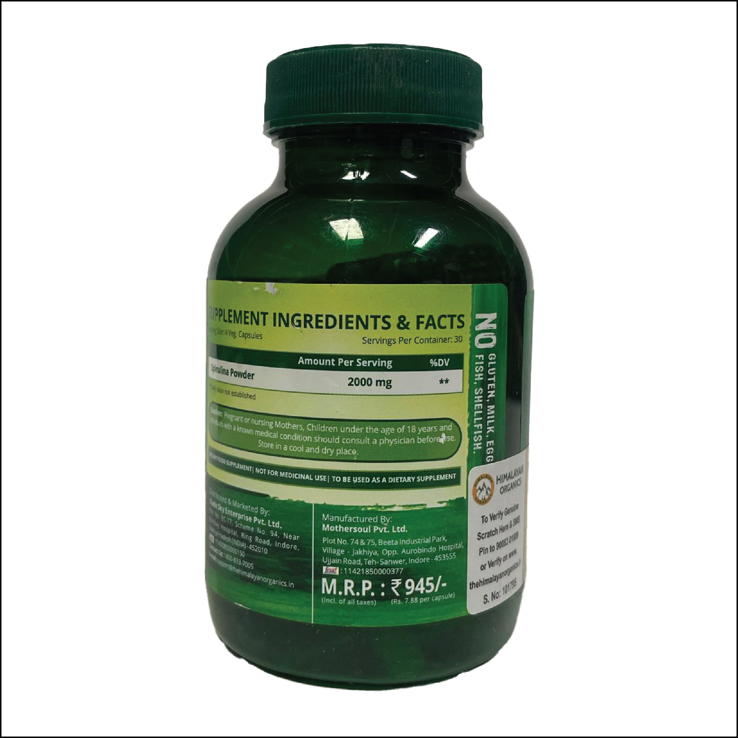 Himalayan Orgaincs Spirulina