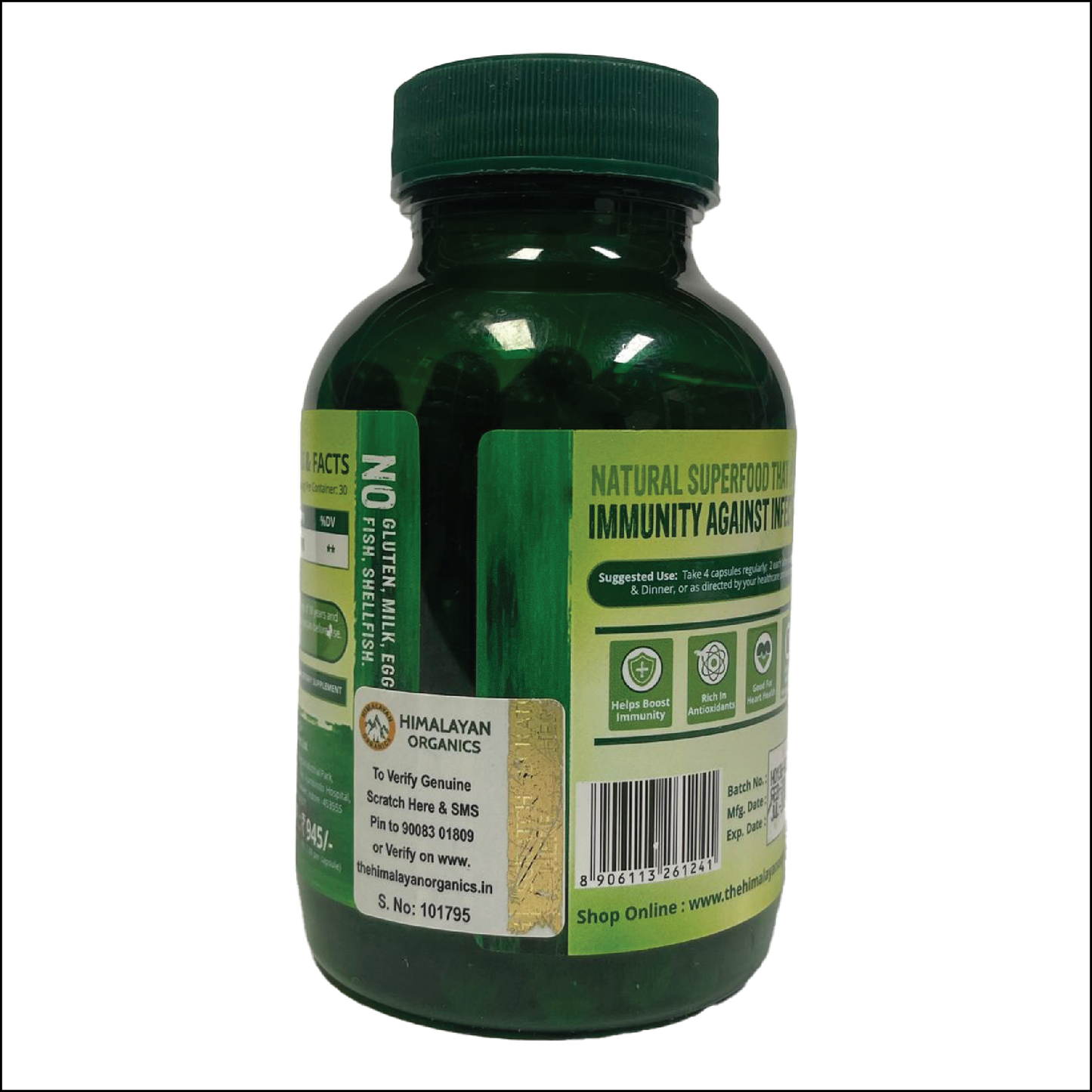 Himalayan Orgaincs Spirulina