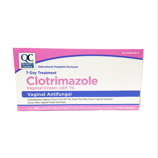 QC Clotrimazole Vaginal Antifungal