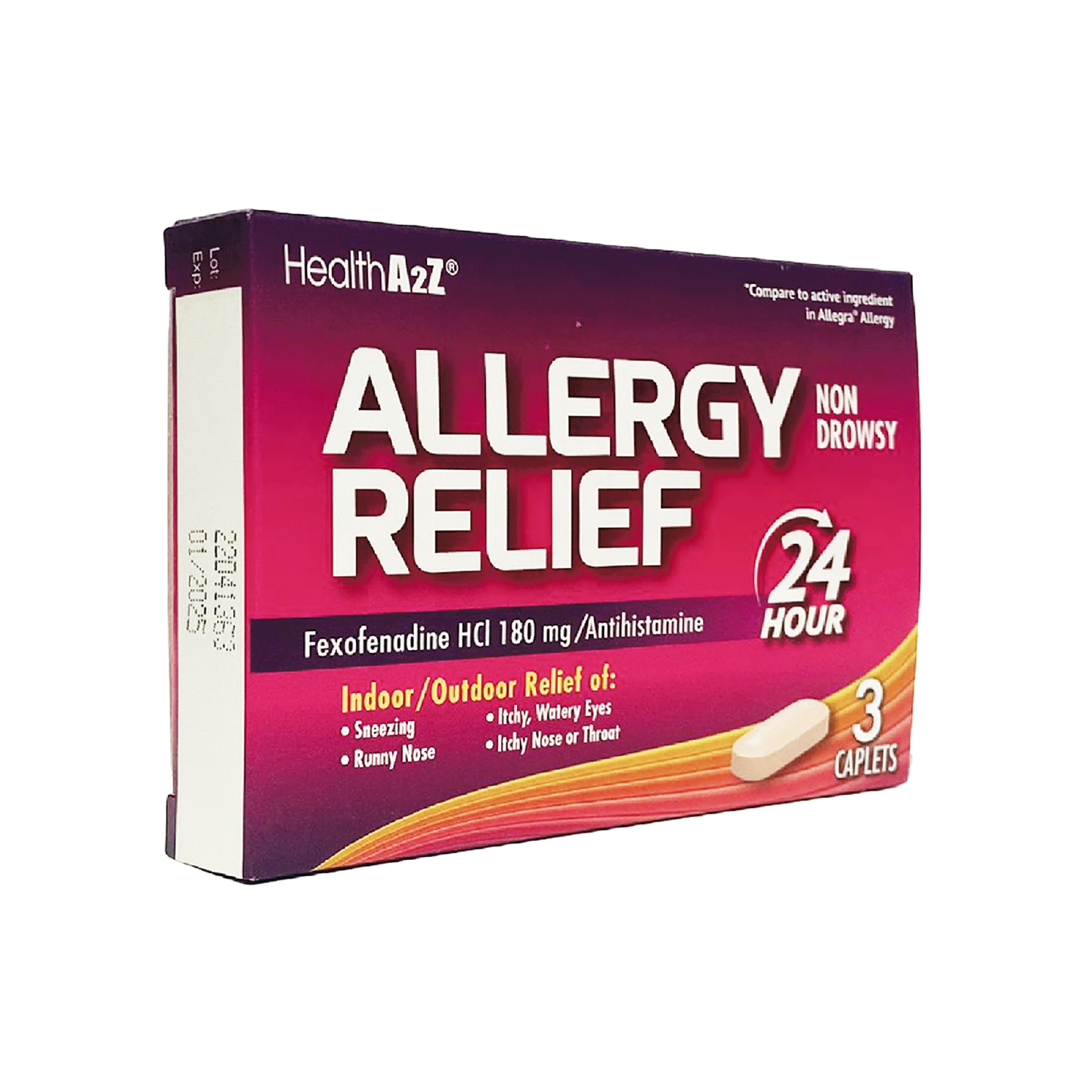 HealthA2Z Allergy Relief Antihistamine Non Drowsy