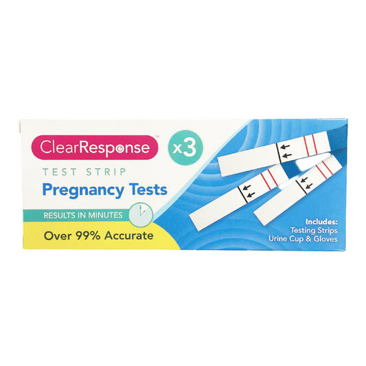ClearResponse Pregnancy Test Strips 3pk
