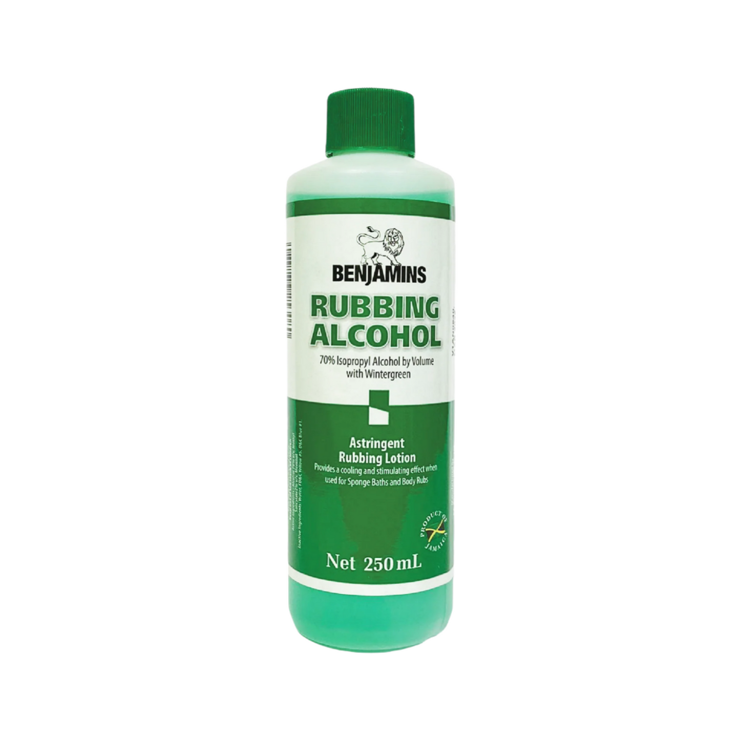 Benjamins Rubbing Alcohol Wintergreen